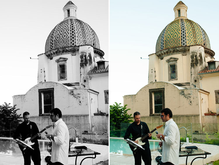 Amalfi coast wedding music - Positano